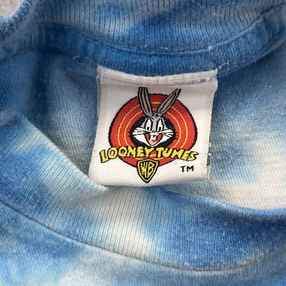 Looney Tunes Tweety Bird Nice Birdies Finish Last Shirt Kids 7/8 Vintage 90s - Picture 10 of 14